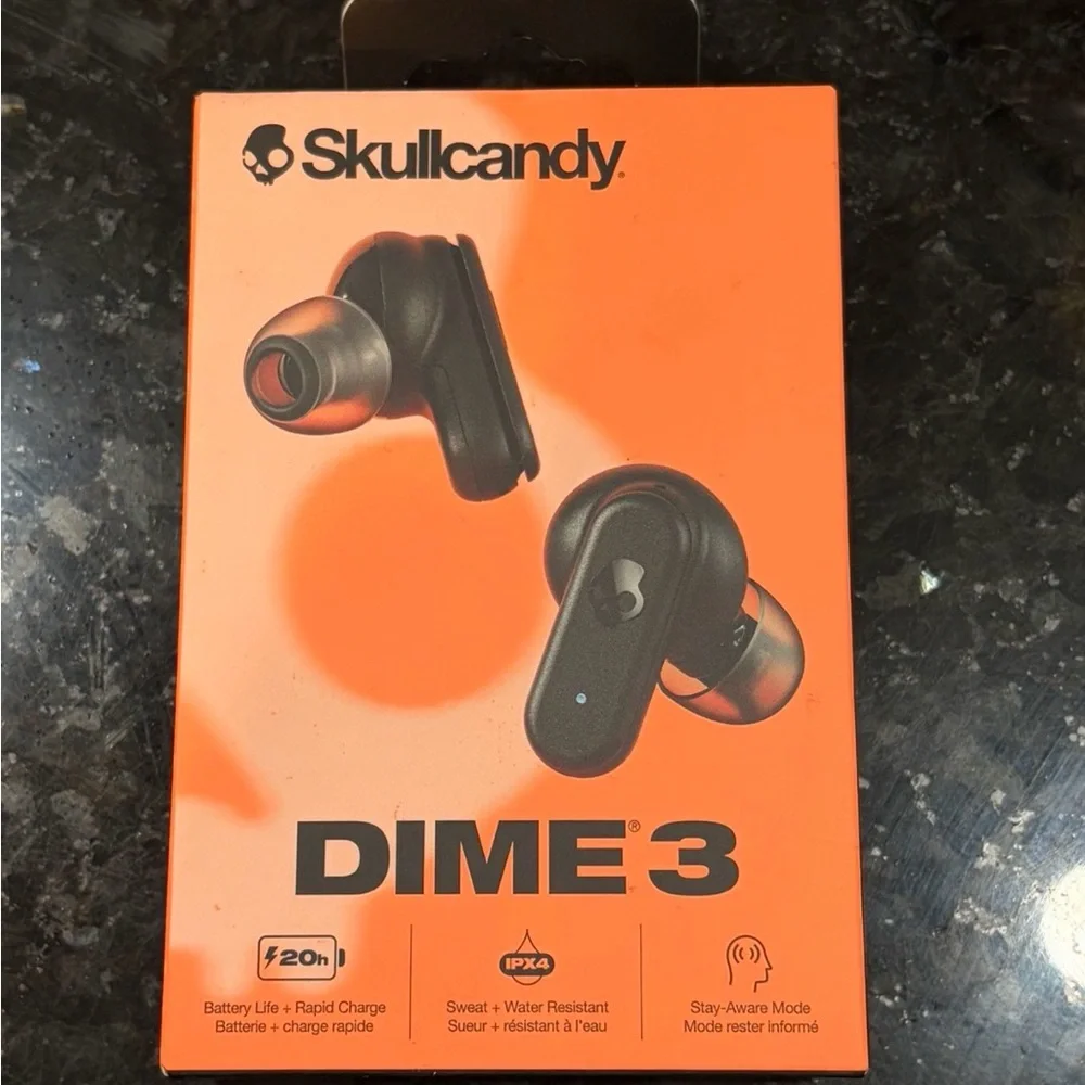 Skullcandy Dime 3 Wireless Earbuds - Black